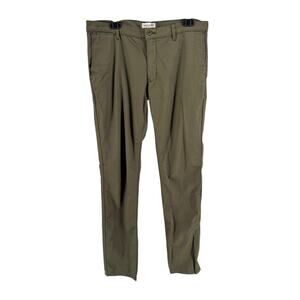 These Glory Days Men's Olive Green Almon Skinny Pants Size 52 Inseam 33